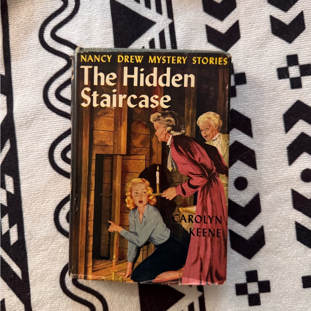 1930 print with cover sleeve Nancy Drew  The Hidden Staircase by Carolyn Keene
